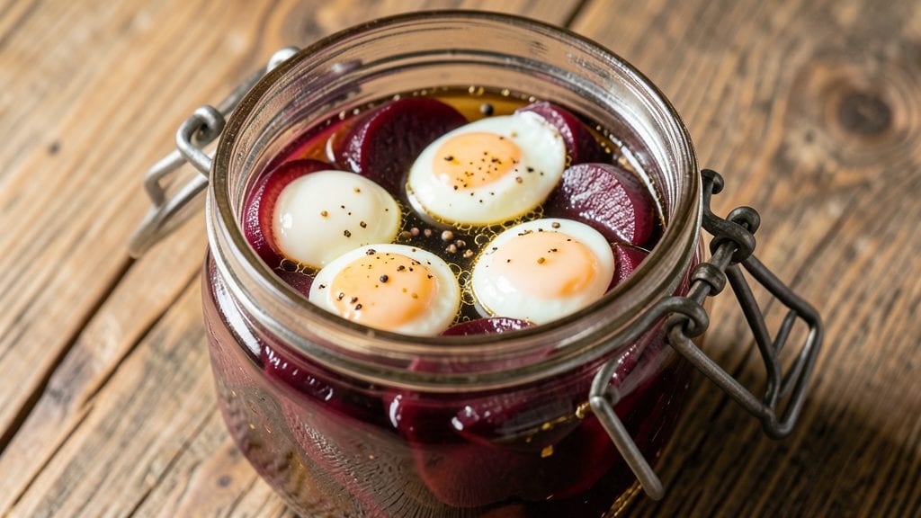 Amish Pickled Eggs and Beets Recipe: Crunchy Vinegar-Bright Bites With Spiced Yolk Magic