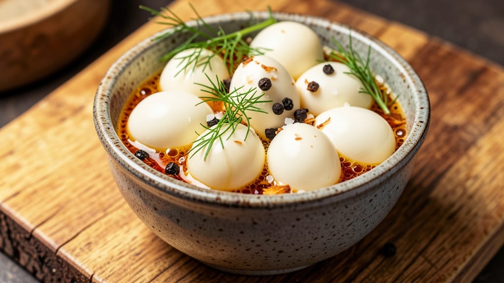 B&B Pickled Eggs Recipe: Crunchy Mustard and Vinegar Bite-Sized Treats