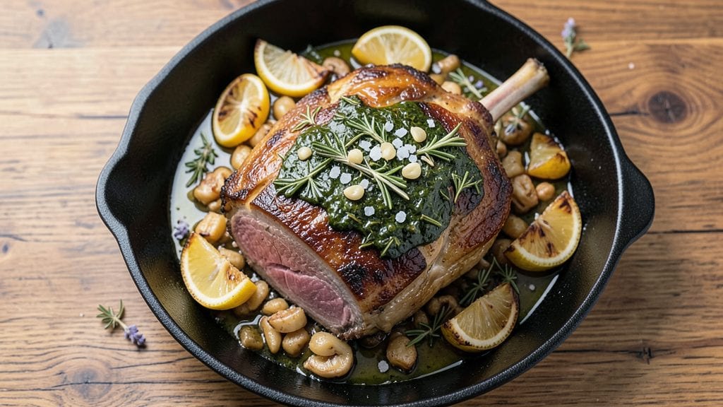 Big Green Egg Leg of Lamb Recipe: Smoky Char and Juicy Center in One Fire