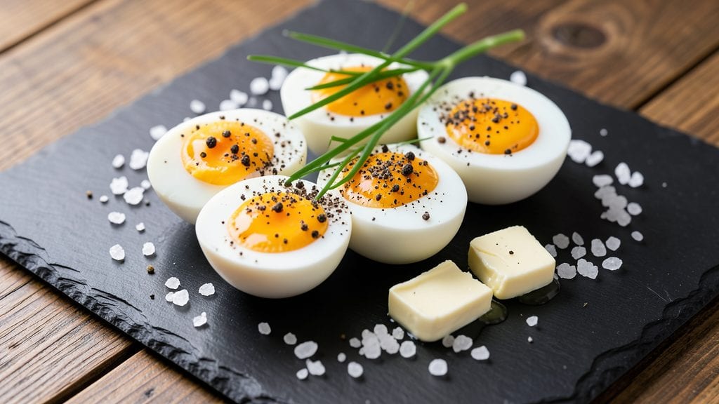 Bobby Flay's Hard-Boiled Eggs Recipe: Vinegar-Infused Crispy Shells and Creamy Yolks