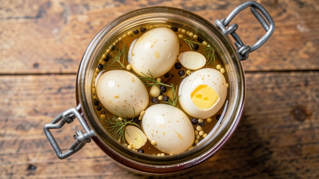 Canned Pickled Eggs Recipe: Bite-Sized Tangy Crunch for Charcuterie Boards