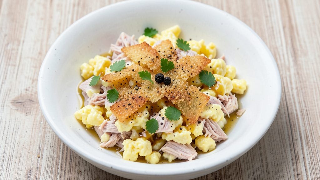 Canned Tuna Egg Recipe: Crispy Top, Creamy Center Magic