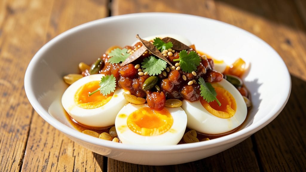 Egg Chutney Recipe: Spiced Yolk Magic for Charcuterie Elevation
