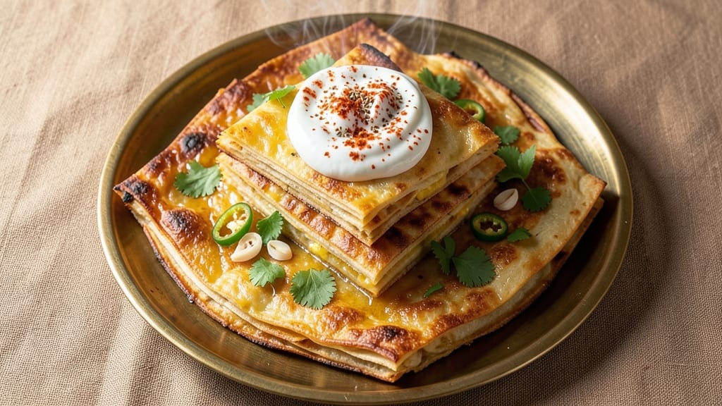 Egg Paratha Recipe: Flaky Layers With Spiced Yolk Filling Magic