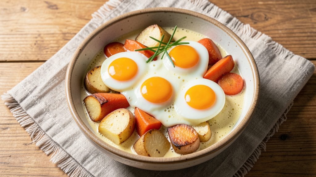 Egg Stew Recipe: Velvety Creamy Richness With Soft Eggs