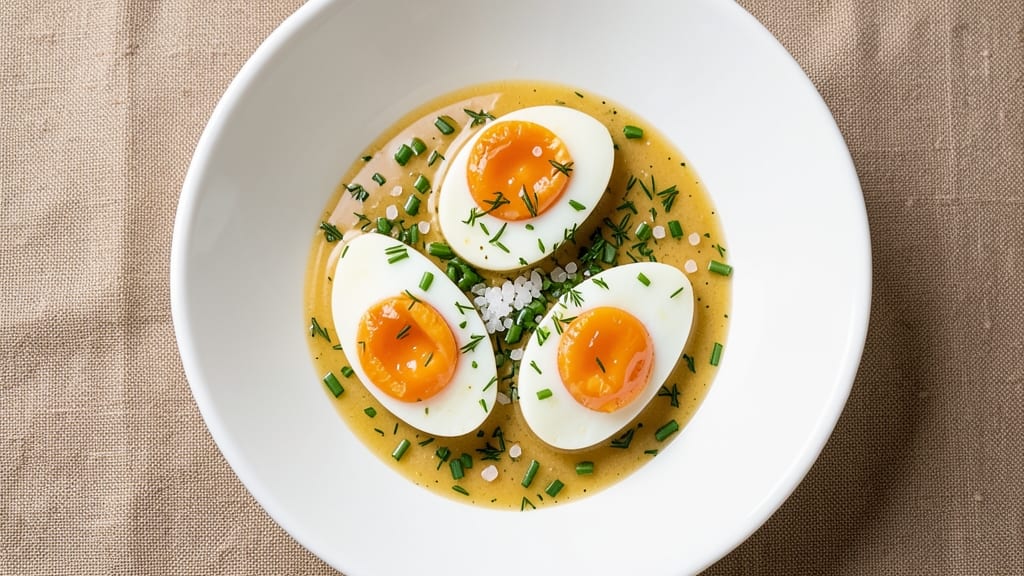Folded Egg Recipe: Silky Yolk Center With Crispy Herb Crust
