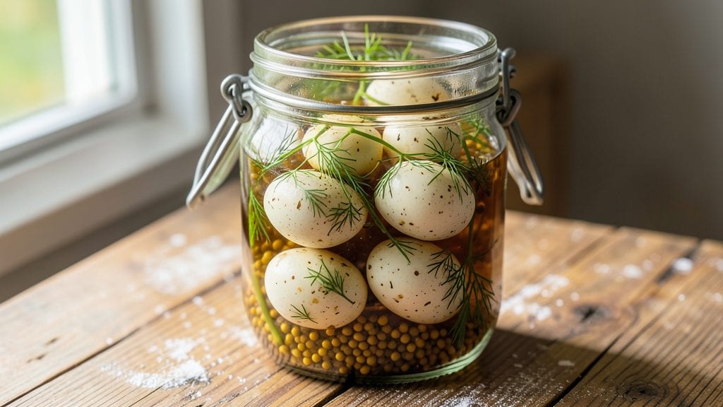 Grandma's Old Fashioned Pickled Eggs Recipe: Vinegar-Bright Crunch With Crispy Yolk Magic