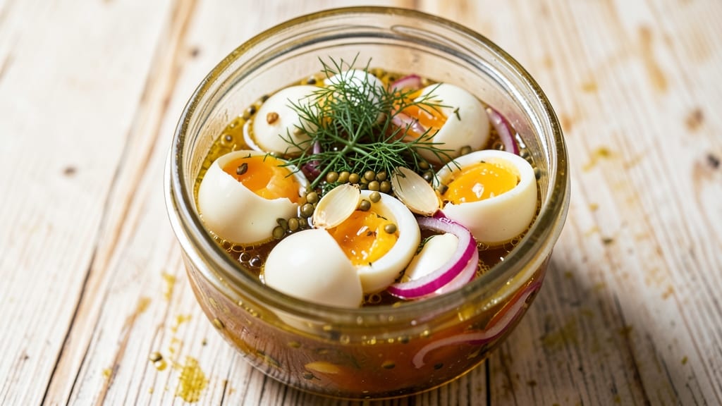 Grandma's Pickled Eggs Recipe: Tangy, Crunchy Bite-Sized Nostalgia