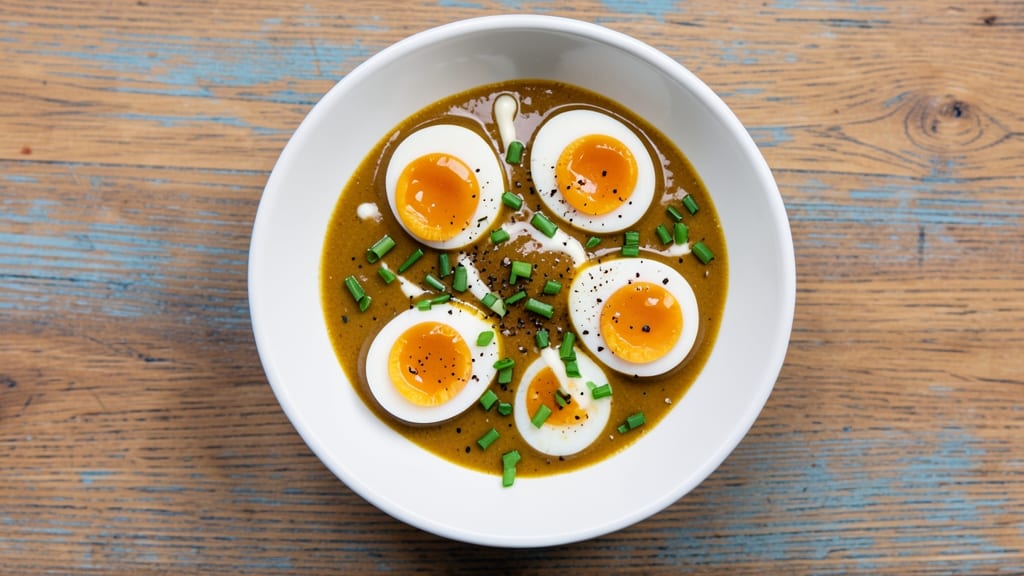 Mustard Eggs Recipe: Tangy Yolk Magic With Crispy Edges