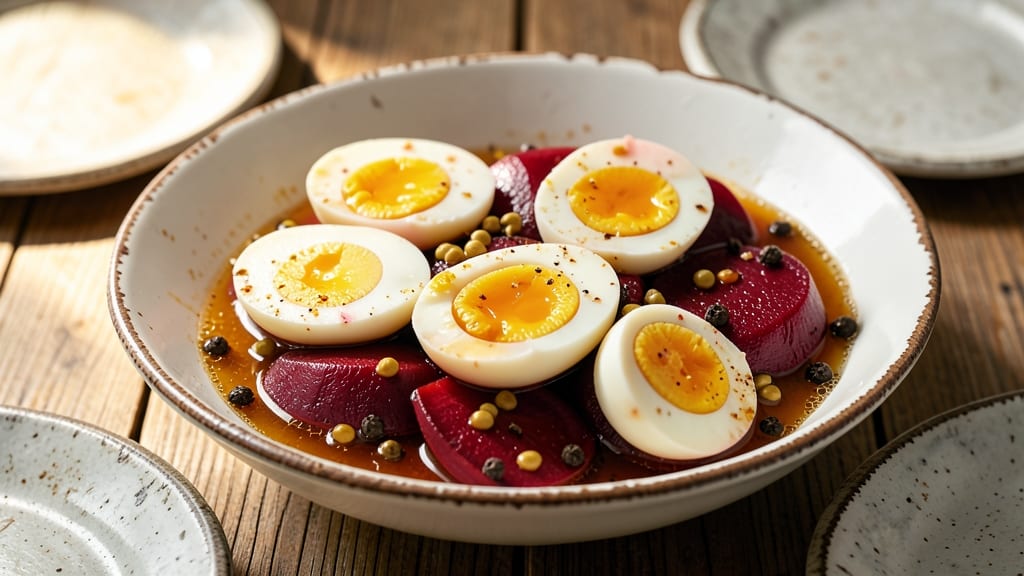Old-Fashioned Pickled Beets and Eggs Recipe: Southern Breakfast with Tangy Crunch