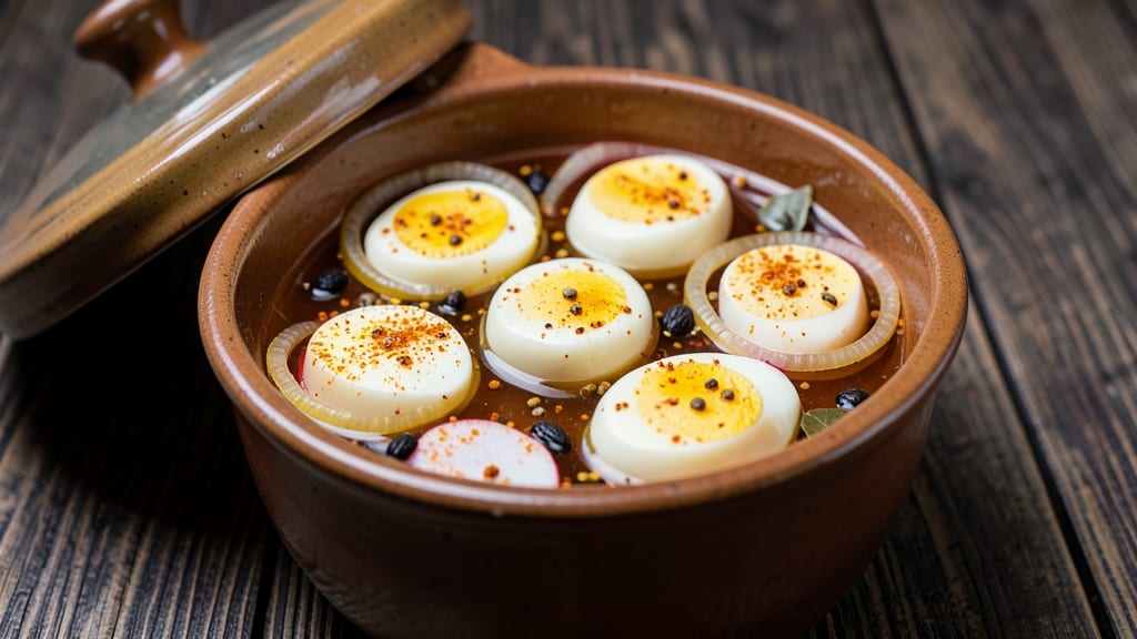 Old Fashioned Pub Style Pickled Eggs Recipe: Briny Crunch That Rivals Classic British Taverns