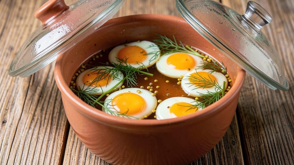 Pickled Eggs Recipe No Beets: Zesty Vinegar Bath for Crunchy, Tangy Bites