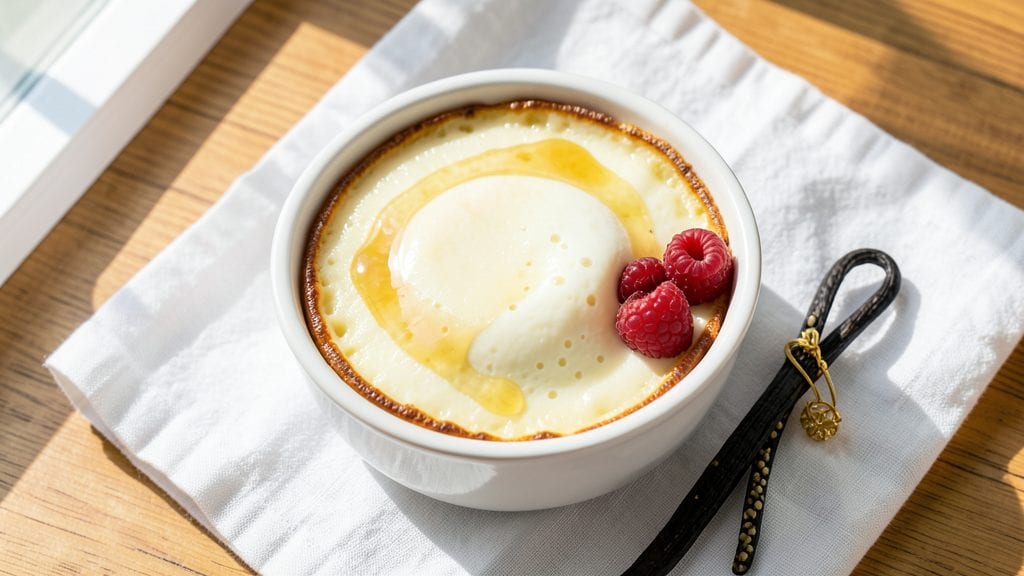 Steamed Egg Custard Dessert Recipe: Silky Vanilla Clouds With Golden Caramelized Top