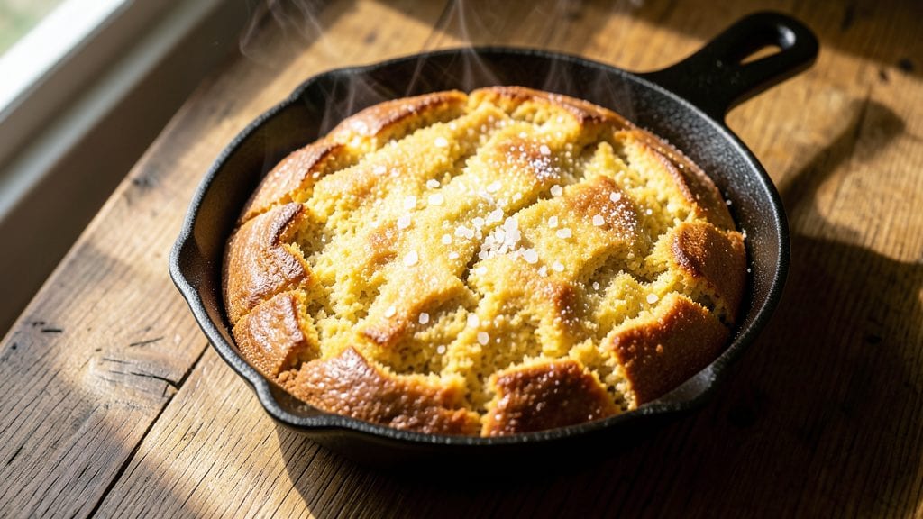 Traditional Cornbread With Milk and Eggs Recipe: Golden Crumb and Moist Heart